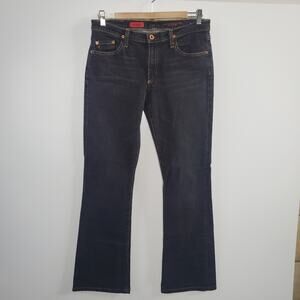 Adrianna Goldschmied black denim The Angel Wide leg jeans Size 29